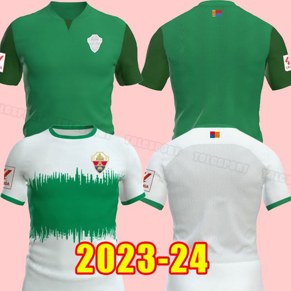 

23 24 elche soccer jerseys pastore raul guti lucas boye ivan special guido carrillo football shirt 2023 2024 camisetas enzo roco pere milla, Black;yellow