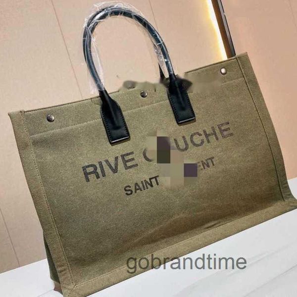 

women used as gauche hands yssbags designer rive bag outlet a cowhide shopping canvas super large capacity travel can be size 48.35 abrasion