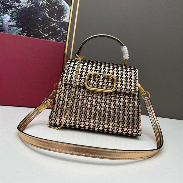 

designers bags light luxury casual plaid woven bag women's bag portable crossbody bag large capacity shoulder bag jbvr