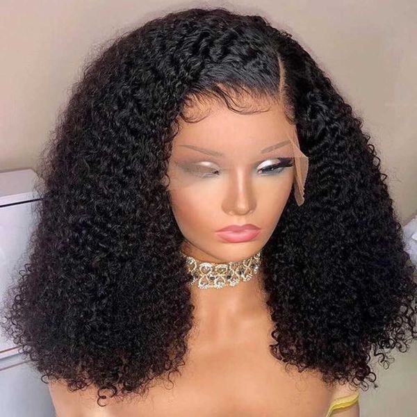 

selling lace wig front wig small roll wig lace headgear wig 230816, Black