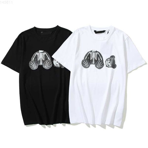 

afgk men's t shirts designer of luxury t shirt brand palms angels angel t shirt pa clothing spray letter short sleeve spring summer tid, White;black