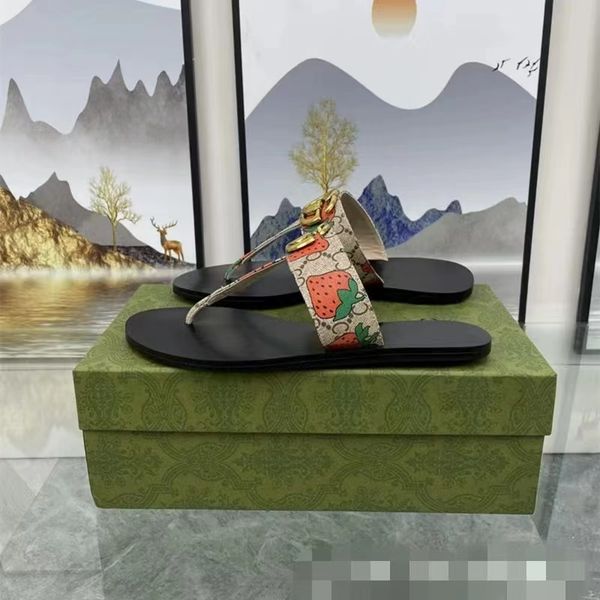 

2022 men beach sandals summer fashion women flip flops leather lady slipper metal shoes double buckle clogs slides large size, Black