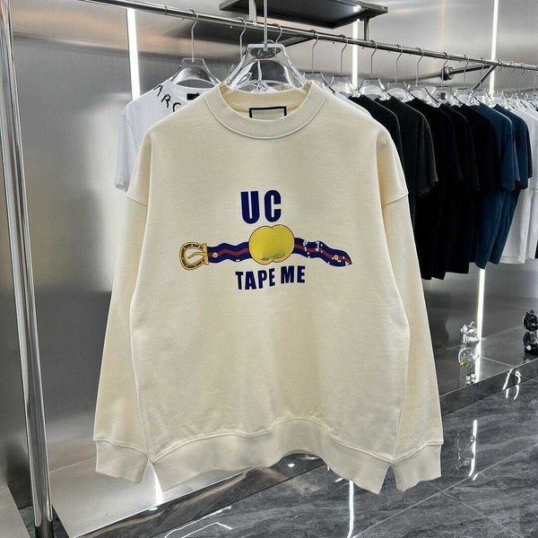 

oversize sweatshirt men women sweaters long sleeve tshirt designer sweater round neck hoodie printed men's cotton t-shirt 4xl 5xl, Black