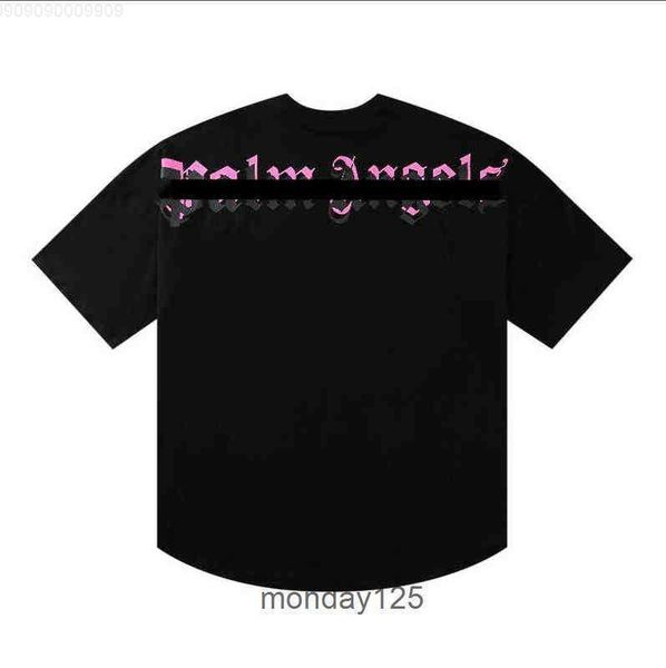 

ep84 men's t shirts designer of luxury t shirt brand palms angels angel t shirt pa clothing spray letter street loose oversize short sl, White;black