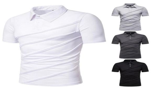 

men polos crease solid men039s cotton shirt for men slim camisa shirts man polos6017949, White;black