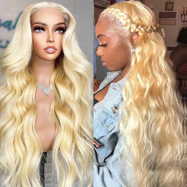 

new women's wig front lace small lace wig gold large wave long curly hair headband 230816, Black