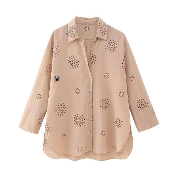 

summer breeze womens style shirts long sleeve embroidered shirt, White