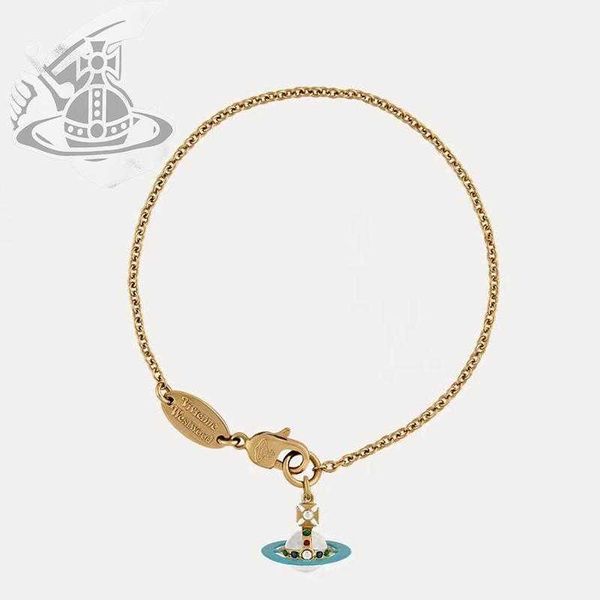

vivian bracelet 22 autumn/winter new product empress dowager bro earth planet gold bracelet classic, Black