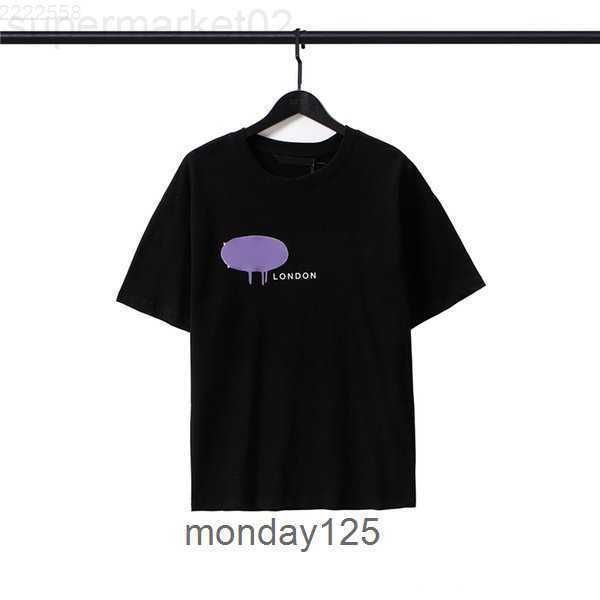 

t0lu designer of luxury t shirt brand palms angels angel t shirt pa clothing spray letter short sleeve spring summer tide men and women274a, White;black