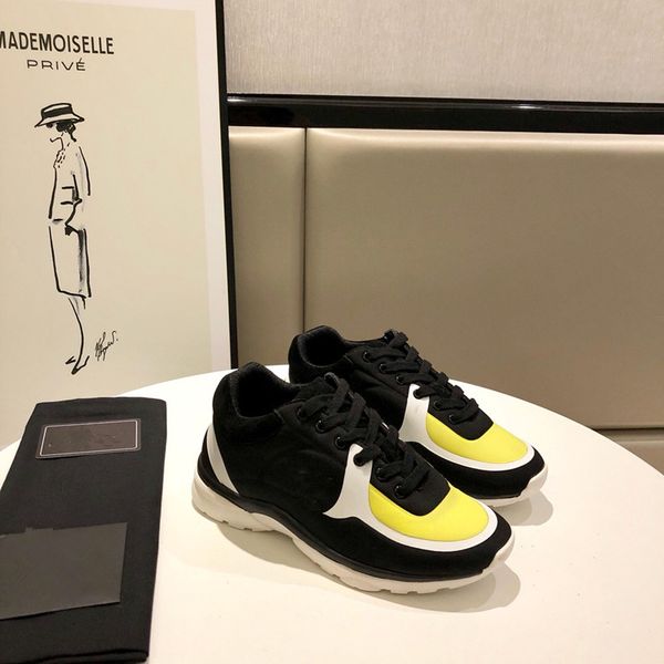 

2023 designer women casual shoes italy low-cut high letter high-quality sneaker beige ebony canvas tennis shoe luxury 2020, Black