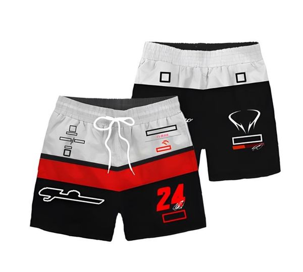 

f1 team shorts new racing pants men's outdoor leisure sports pants beach pants