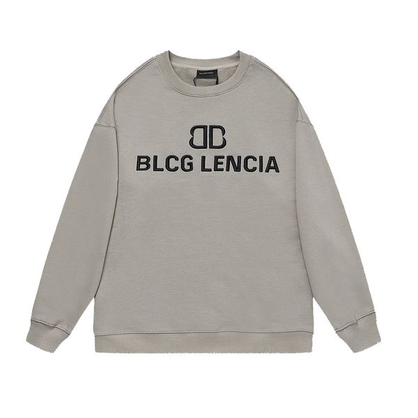 

blcg lencia autumn winter oversize hoodies mens carbonized compact spinning fabric wardrobe essentials sweatshirts warm plus size brand clot, Black