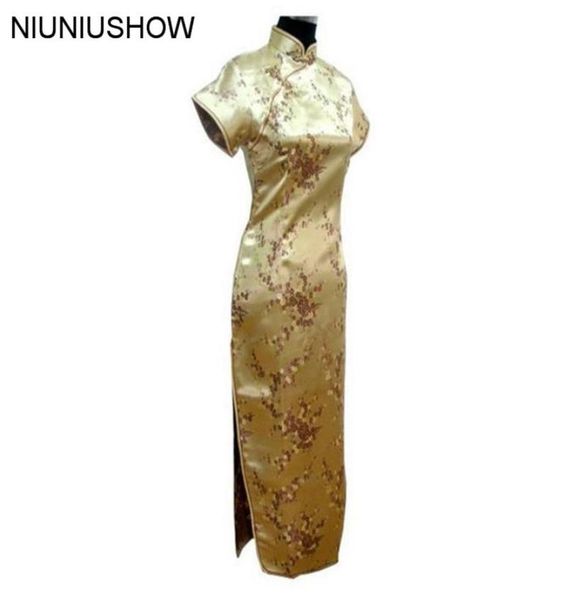

gold traditional chinese dress women039s satin long cheongsam qipao clothing plus size s  l xl xxl xxxl 4xl 5xl 6xl j30812930553, Black;gray