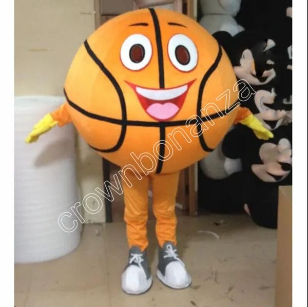 

new basketball mascot costume walking halloween suit large event costume suit party dress apparel carnival costume, Red;yellow