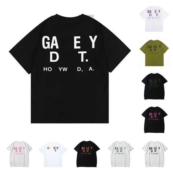 

designer summer short sleeve tshirt mens t shirt galleries tee depts t-shirts black white fashion men women tees with letters luxury t-shirt, White;black
