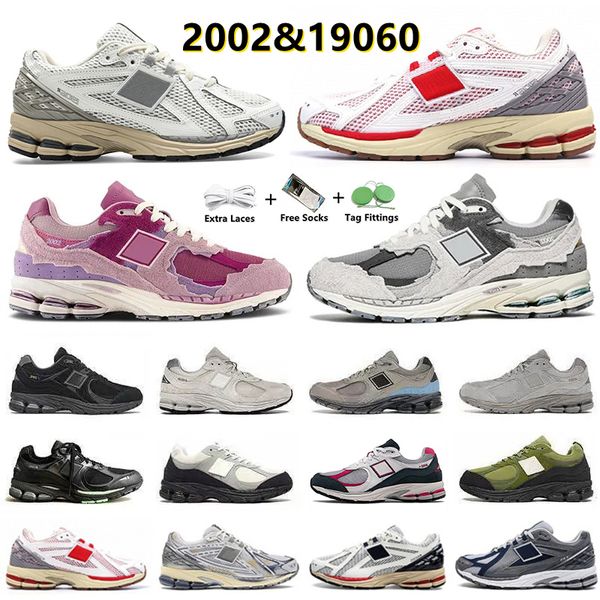 

designer 2002 1906 running shoes men womens 2002r 1906r refined future castlerock black taupe cream nightwatch green turtledove sea salt tru