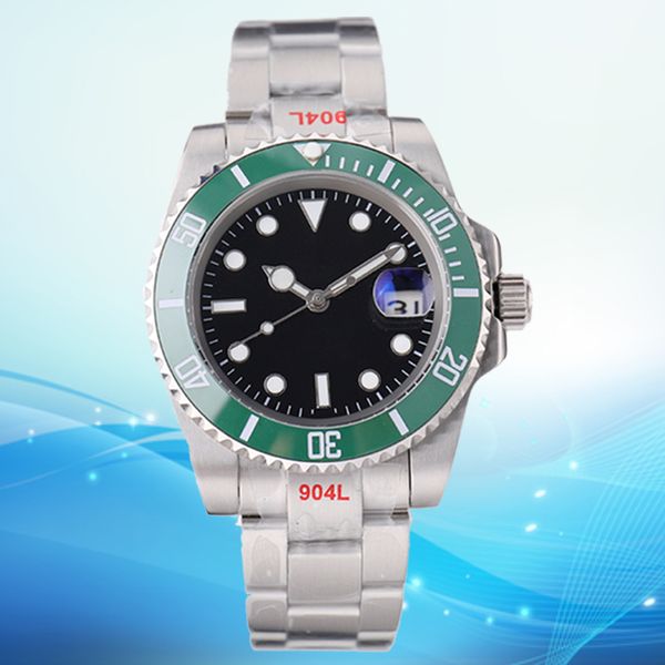 

watches designer watches automatic mechanical fashion watchs 40mm classic style stainless steel waterproof luminous sapphire montre de luxe, Slivery;brown