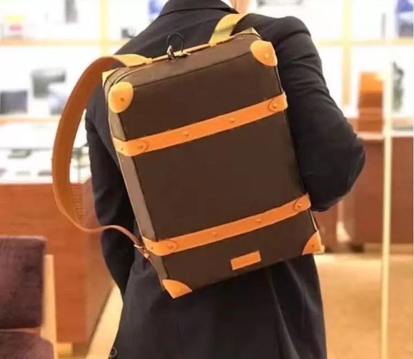 

genuine leather large size men backpacks shoulder messenger bags multi funcito handbags designer zipper closure school bag backpacks