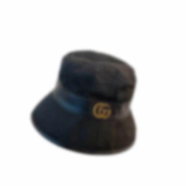 

designers bucket hat casquette luxe wide brim hats mens womens sun prevent bonnet beanie baseball caps snapbacks outdoor fishing dress beani, Blue;gray