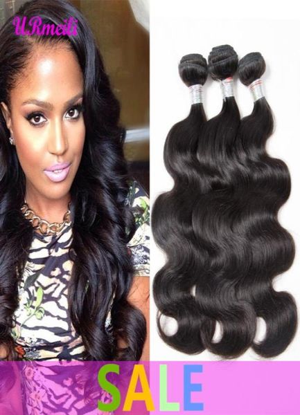 

malaysian body wave bundles 10a grade virgin hair malaysian remy hair weave human hair weave bundles 3 or 4 bundles can buy41705365435884, Black