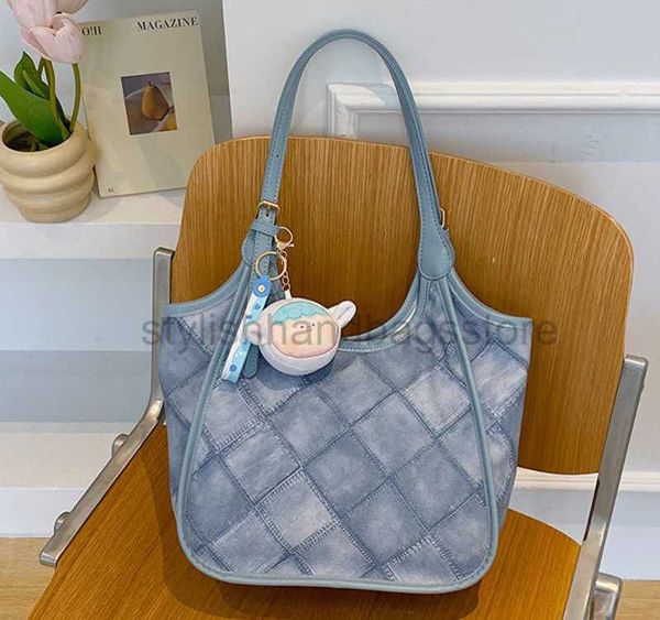 

shoulder bags leisure commuter large capacity women's bag 2023 summer new fashion shoulder bag fashion underarm tote big bag tidestylis