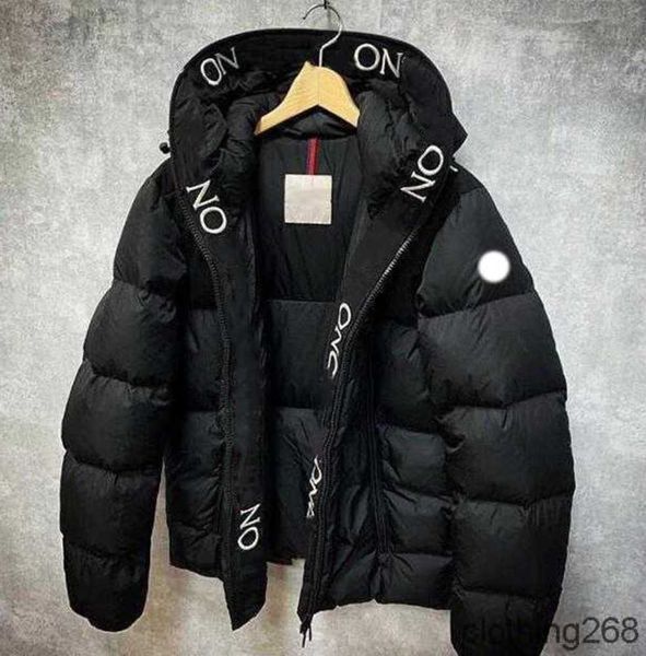 

monclair classic men fashion luxury designer brand down jacket parkas man epaulettes trend winter warm cotton jackets outdoor outwear coats0, Black