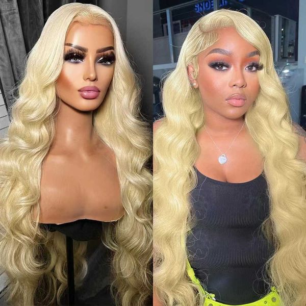 

selling front lace wig set with long curly hair and large waves light gold lace wig set 230816, Black