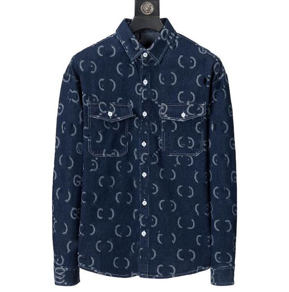 

men's shirts jackets casual fashion brand designer jacket denim shirt, Black;brown