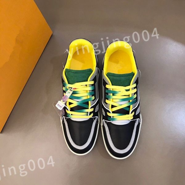 

luxurys designer brand men women casual shoes track white black sneakers gomma leather trainer printed platform running shoes size 39-44 rd1