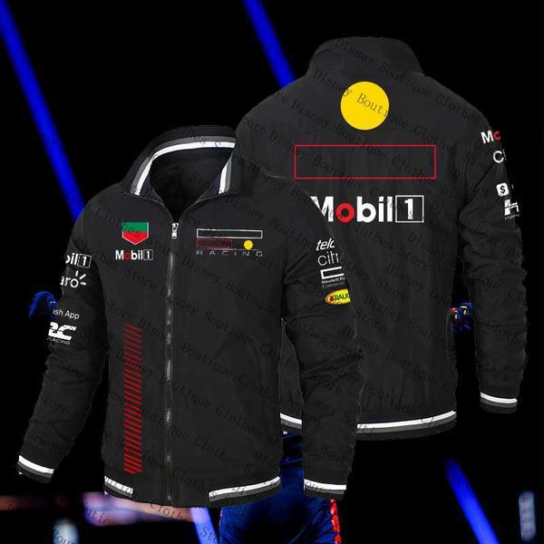 

oracle red color bull f1 jacket uniform formula one racing suit men's and women's windproof coat moto motorcycle jack, Black;brown