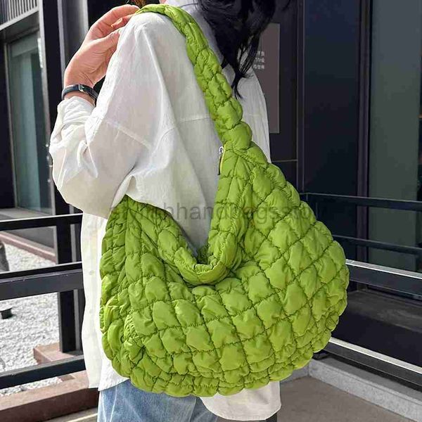 

totes 10 color women's homeless shopping bedding plain design nylon plus cotton cross body trend large capacity handbagstylishhandbagss