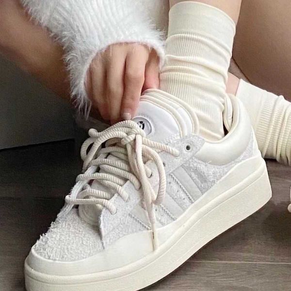 

new bad pippy rabbit board shoes female spring and summer co branded sports and casual men's and women's shoes versatile and high