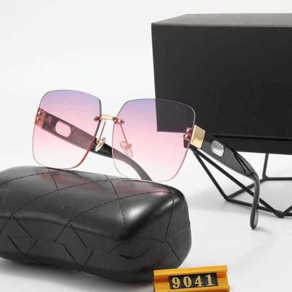 

luxury designer sunglasses overseas street travel fashion glasses 9041, White;black