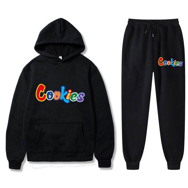

mens tracksuits 2 pieces set letter symbols print hoodiespants tracksuit men women sweatshirt streetwear pullover sudaderas 230815, Gray