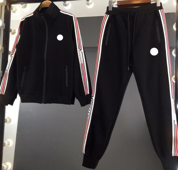 

women tracksuits two pieces sets female hoodie jackets pants with letters side for lady slim jumpers woman tracksuit, Gray