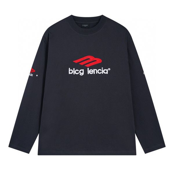 

blcg lencia autumn high standard long sleeve t-shirts men heavyweight 100% cotton fabric washed vintage retro pullover 85203, White;black