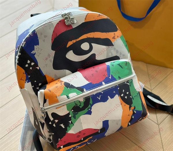 

discovery backpack designer school bag men knapsack women scrawl bookbag handbag shoulder crossbody back pack 5a quality monograms satchels