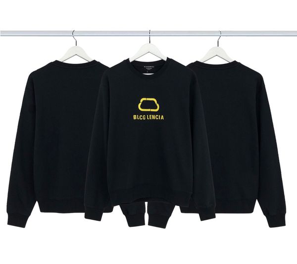 

blcg lencia autumn winter oversize hoodies mens carbonized compact spinning fabric wardrobe essentials sweatshirts warm plus size brand clot, Black