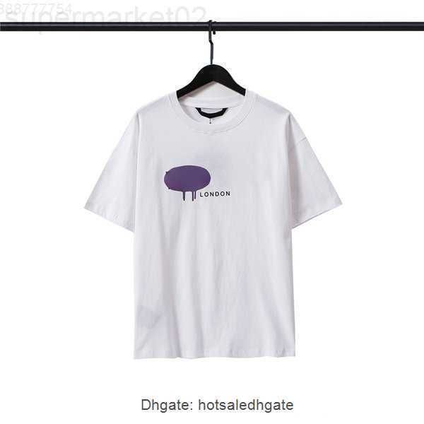 

88ht designer of luxury tshirt brand palms angels angel t shirt pa clothing spray letter short sleeve spring summer tide men and women274a 9, White;black