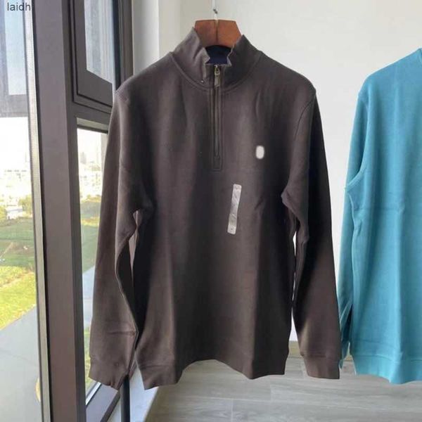 

mens hoodies sweatshirts designer men sweater zip half hoodie loose horse jackets polo clothig asian laurensc2nv, Black