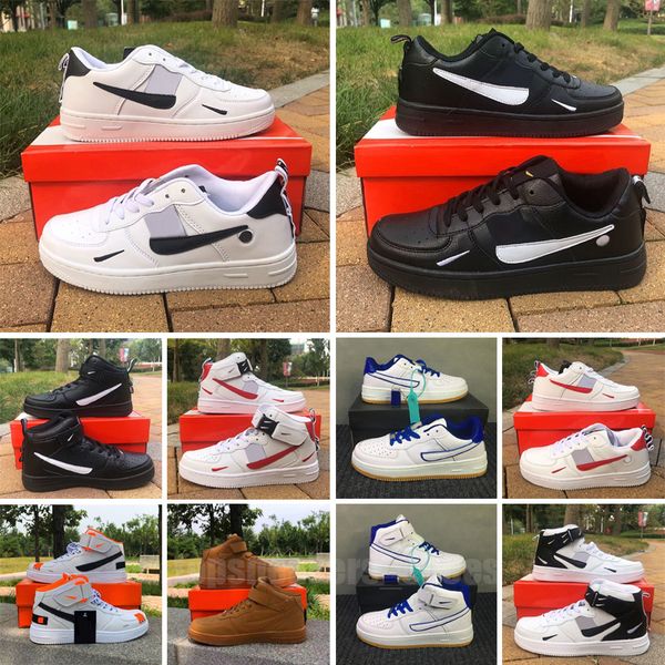 

2023 one for 1 running shoes men women platform sneakers classic utility shadow white black spruce aura mens womens trainers outdoor sports