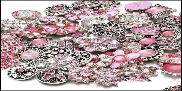 

clasps hooks noosa pink ginger snap button clasps jewelry findings crystal chunks charms 18mm metal snaps buttons fact dh2019837003