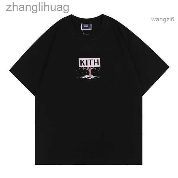 

designer t kith tshirts washed short-sleeved oversized mens us 8 yjo4, White;black