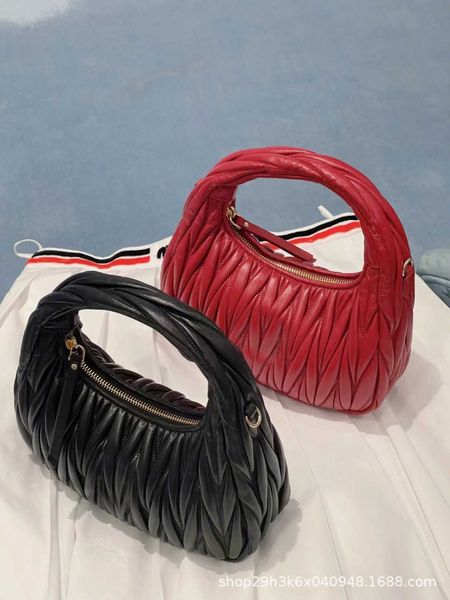 

designers bags women's bag armpit handbag dumpling bag red 0leb