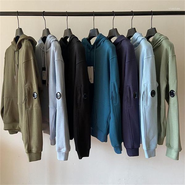 

cp hooded sweater outdoor sweater sports zipper cardigan nylon waterproof coat functional wind men's clothing ins new glasses hoodie, Black