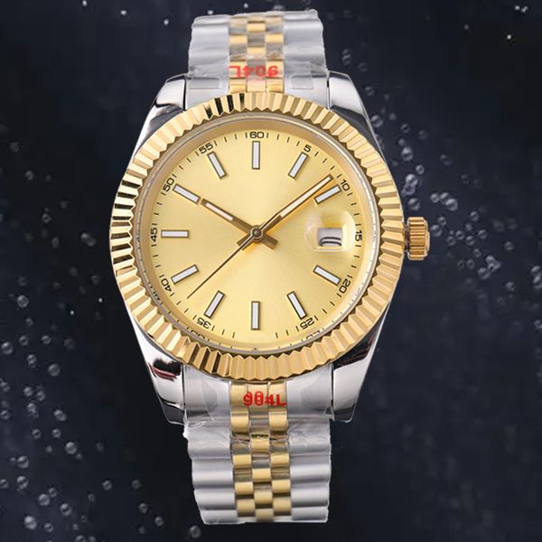

classic mens watch women's watch 36mm 41mm 8215 movement automatic quartz watch 28mm 31mm 904l stainless steel waterproof wristwatch sa, Slivery;brown