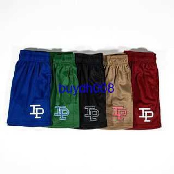 

vp9f men's shorts american basketball ip casual sports mesh quarter pants knee length running training fitness, White;black