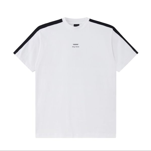 

blcg lencia summer t-shirts womens oversize heavyweight 100% cotton fabric triple stitch workmanship plus size tees sm130254, White