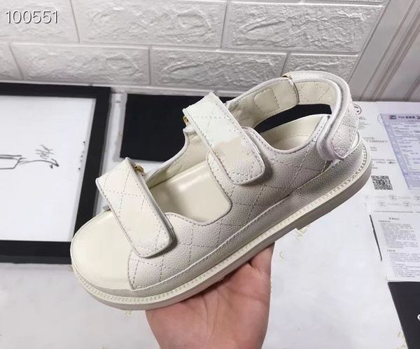 

designer womens slippers women slides slipper summer sandals mens designers real leather platform sandal flats fashion old 0817, Black