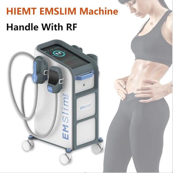 

6500 watts emslim neo fat burner slimming machine ems muscle stimulator electromagnetic body cellulite em-slim build muscle equipment 5 hand